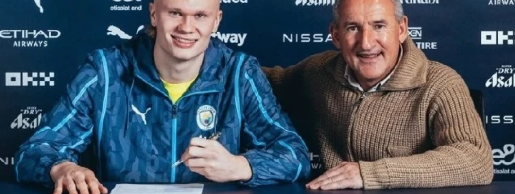 Renovação de contrato de Haaland estabelece recorde histórico