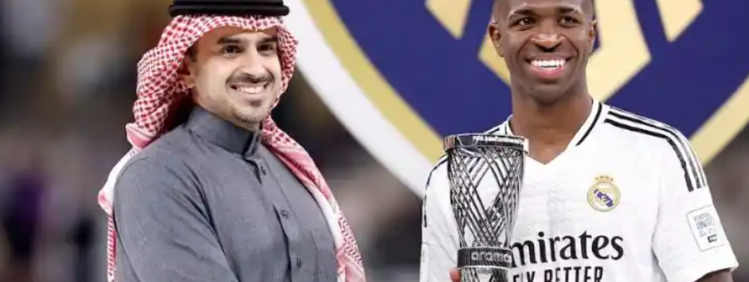 Arábia Saudita quer gastar muito dinheiro para contratar Vinícius
