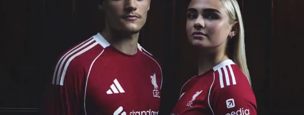 Vendas de camisolas principais do Liverpool disparam 700%