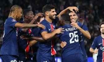 Paris venceu por 6-0