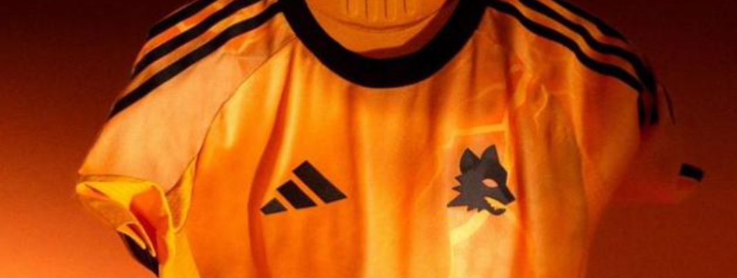 A AS Roma revela a sua camisola alternativa laranja para a temporada 2025/26