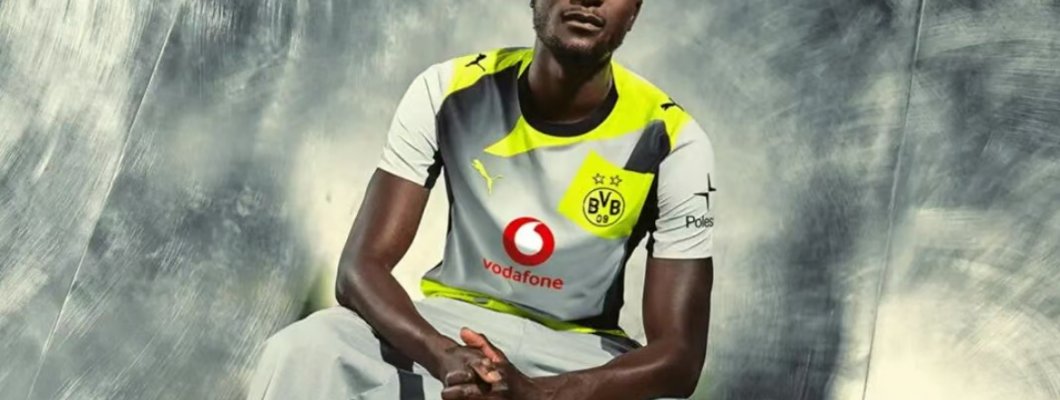 Borussia Dortmund revela a sua camisola alternativa para a época 25/26