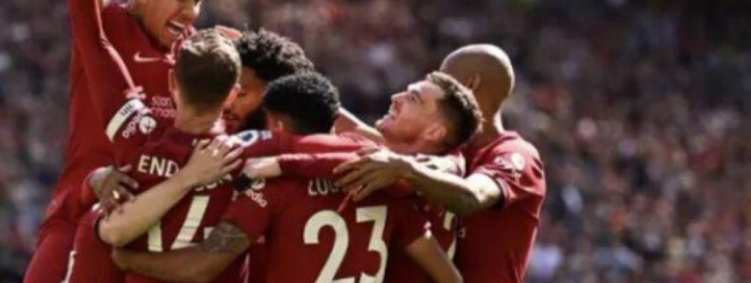 Liverpool goleia com nove gols