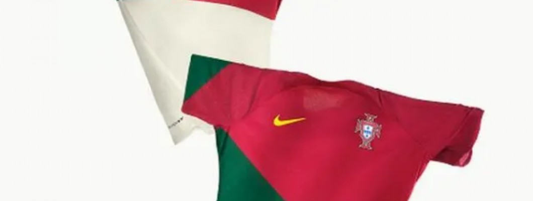 Lançada a camisa de Portugal para a Copa do Mundo do Catar