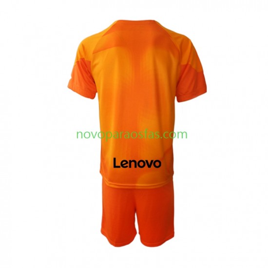 Camisolas Inter de Milão Guarda-redes Criança Quarto 2022-2023 Manga Curta