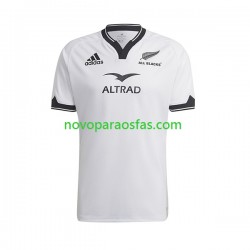 Camisolas ALL BLACKS Homem Visitante Rugby 2023 Manga Curta