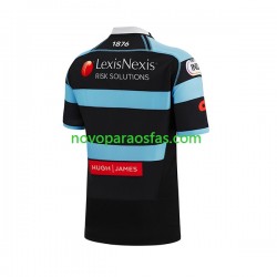 Camisolas Cardiff Blues Homem Casa Rugby 2023 Manga Curta