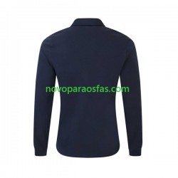 Camisolas Inglaterra Homem Visitante Rugby World Cup 2023 Manga Comprida