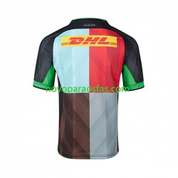 Camisolas Harlequins Homem Casa Rugby 2024 Manga Curta