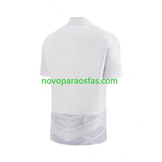 Camisolas Samoa Homem Visitante Rugby World Cup 2023 Manga Curta