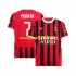 Camisolas AC Milan UCL Font MORATA 7 Homem Casa 2024-2025 Manga Curta