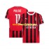 Camisolas AC Milan UCL Font PULISIC 11 Homem Casa 2024-2025 Manga Curta