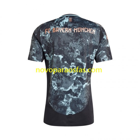 Camisolas Bayern de Munique Homem Visitante 2024-2025 Manga Curta
