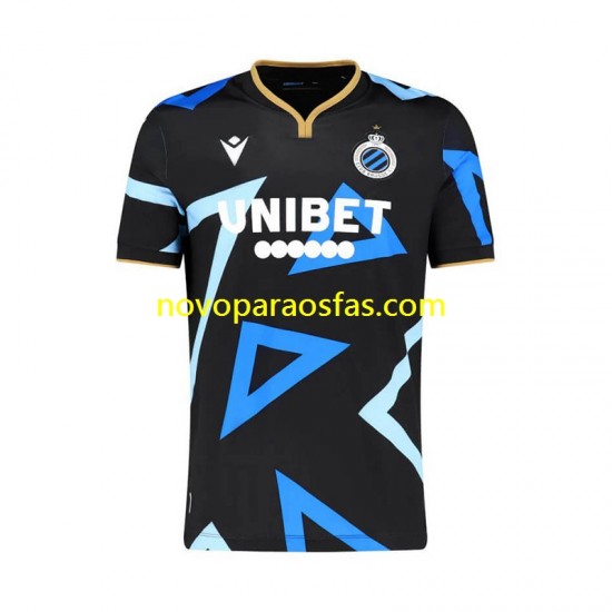 Camisolas Club Brugge Homem Quarto 2023-2024 Manga Curta
