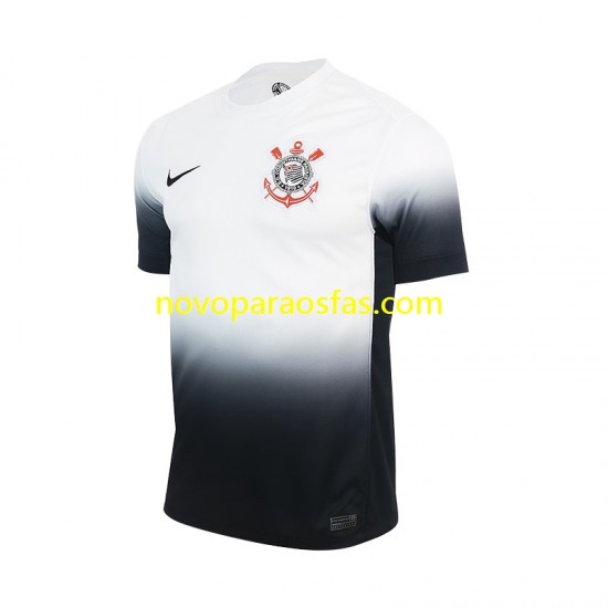 Camisolas Corinthians Homem Casa 2024-2025 Manga Curta