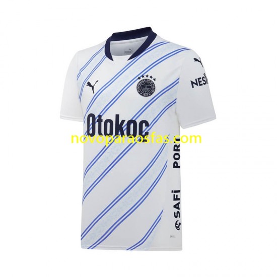 Camisolas Fenerbahce Homem Visitante 2024-2025 Manga Curta