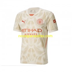 Camisolas Manchester City Guarda-redes Homem Alternativo 2024-2025 Manga Curta