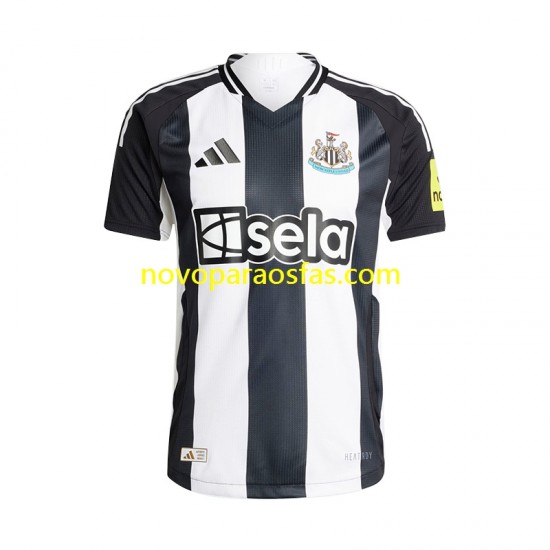 Camisolas Newcastle United Homem Casa 2024-2025 Manga Curta