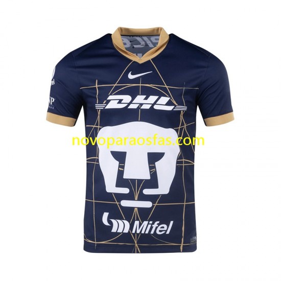 Camisolas Pumas UNAM Homem Visitante 2024-2025 Manga Curta