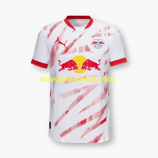 Camisolas RB Leipzig Homem Casa 2024-2025 Manga Curta