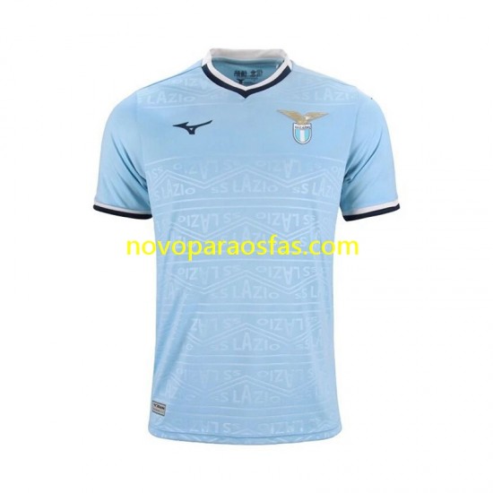 Camisolas SS Lazio Homem Casa 2024-2025 Manga Curta