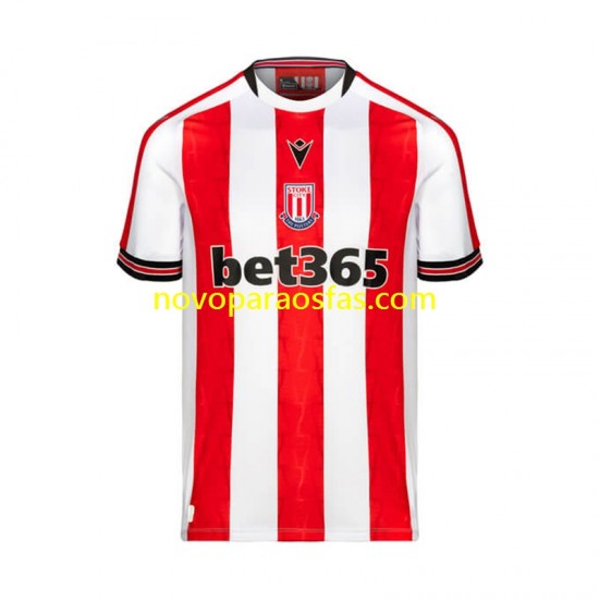 Camisolas Stoke City Homem Casa 2024-2025 Manga Curta
