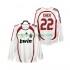 Camisolas AC Milan KAKA 22 2007 Retro Homem Visitante 2006 Manga Comprida