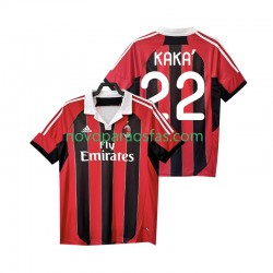 Camisolas AC Milan KAKA 22 2012 2013 Retro Homem Casa Manga Curta