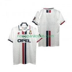 Camisolas AC Milan 1996 1997 Retro Homem Visitante Manga Curta