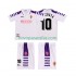 Camisolas ACF Fiorentina RUI COSTA 10 Retro Criança Visitante 1998 1999 Manga Curta