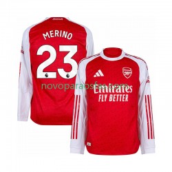Camisolas Arsenal Merino 23 Homem Casa 2025-2026 Manga Comprida