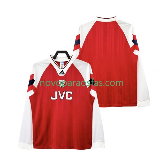 Camisolas Arsenal 192 Retro Homem Casa 1994 Manga Comprida