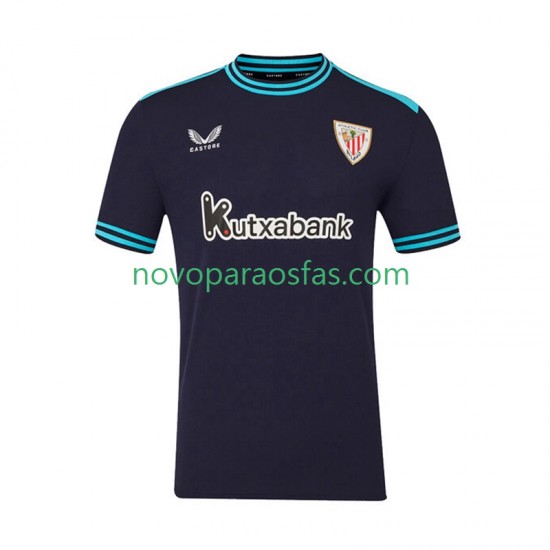Camisolas Athletic Bilbao Homem Visitante 2025-2026 Manga Curta