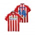 Camisolas Atlético Madrid SIMEONE 14 1995 Retro Homem Casa 1994 Manga Curta