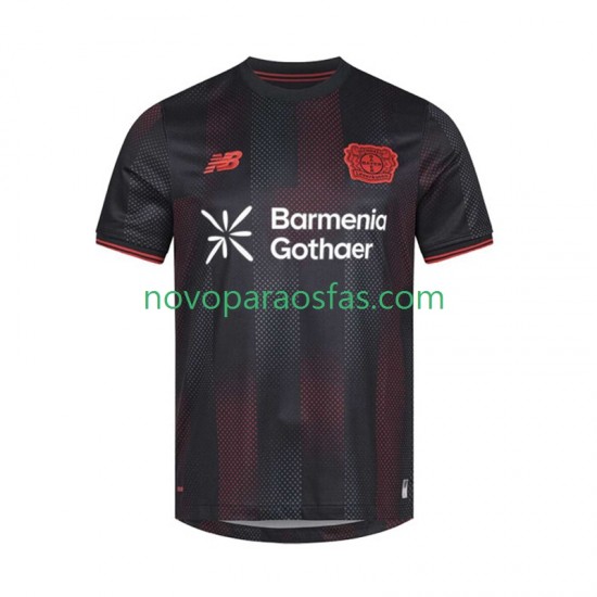 Camisolas Bayer 04 Leverkusen Homem Casa 2025-2026 Manga Curta