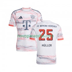 Camisolas Bayern de Munique Thomas Muller 25 Homem Visitante 2025-2026 Manga Curta