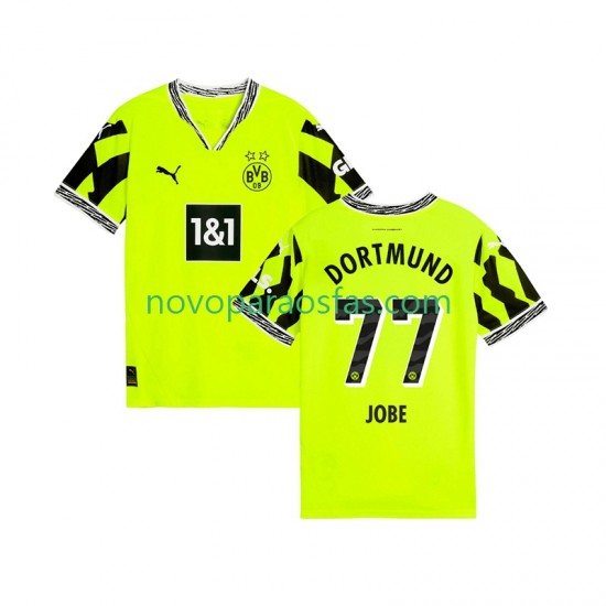 Camisolas Borussia Dortmund Jobe Bellingham 77 Special Homem Casa 2024-2025 Manga Curta