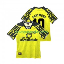 Camisolas Borussia Dortmund Moller 10 1995 Retro Homem Casa 1994 Manga Curta