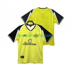 Camisolas Borussia Dortmund 1995 1996 Retro Homem Casa Manga Curta