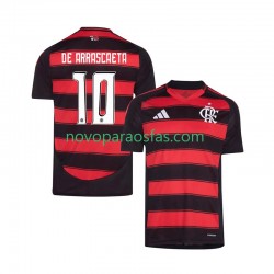 Camisolas CR Flamengo Giorgian de Arrascaeta 10 Homem Casa 2025-2026 Manga Curta