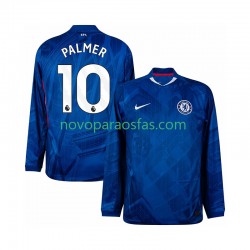 Camisolas Chelsea Cole Palmer 10 Homem Casa 2025-2026 Manga Comprida