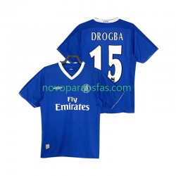 Camisolas Chelsea DROGBA 15 2003 2005 Retro Homem Casa Manga Curta