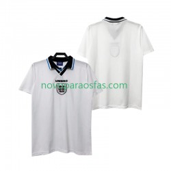 Camisolas Inglaterra 1996 Retro Homem Casa Manga Curta