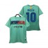 Camisolas FC Barcelona Lionel Messi 10 Retro Homem Visitante 2011 2010 Manga Curta