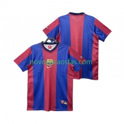 Camisolas FC Barcelona Retro Homem Casa 1998 1999 Manga Curta