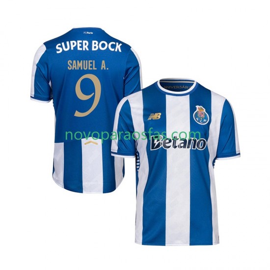 Camisolas FC Porto Samu Aghehowa 9 Homem Casa 2025-2026 Manga Curta