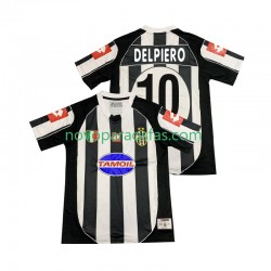 Camisolas Juventus DEL PIERO 10 2003 Retro Homem Casa 2002 Manga Curta