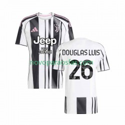 Camisolas Juventus Douglas Luiz 26 Homem Casa 2025-2026 Manga Curta