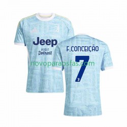 Camisolas Juventus Francisco Conceicao 7 Homem Visitante 2025-2026 Manga Curta