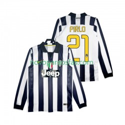 Camisolas Juventus Pirlo 21 2014 2015 Retro Homem Casa Manga Comprida